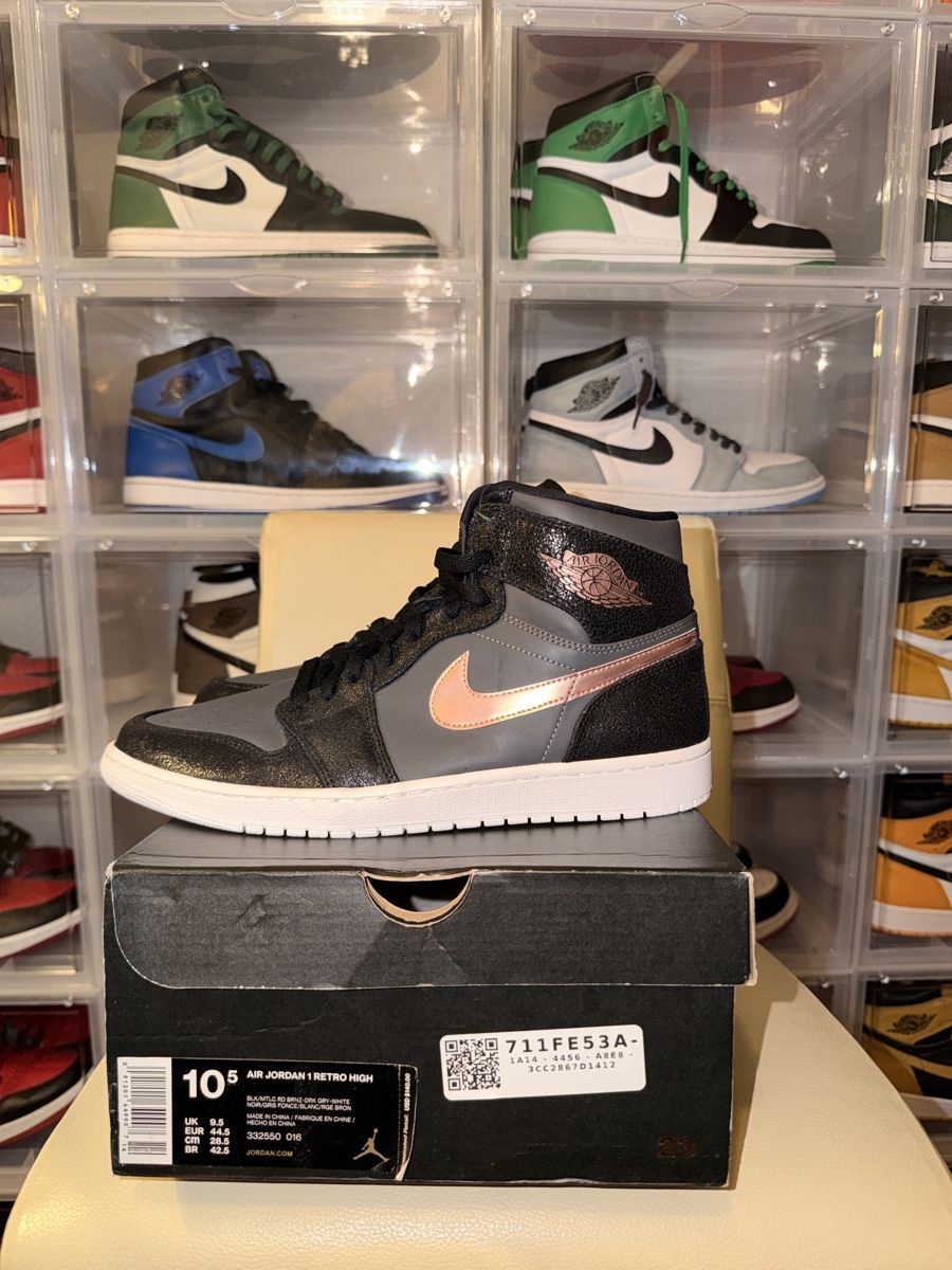Jordan Scarpe da uomo: Air Jordan 1 Retro High Bronzemedaille – Nuovo e nell'imballaggio originale da Forch venduto da Speedyrun 1