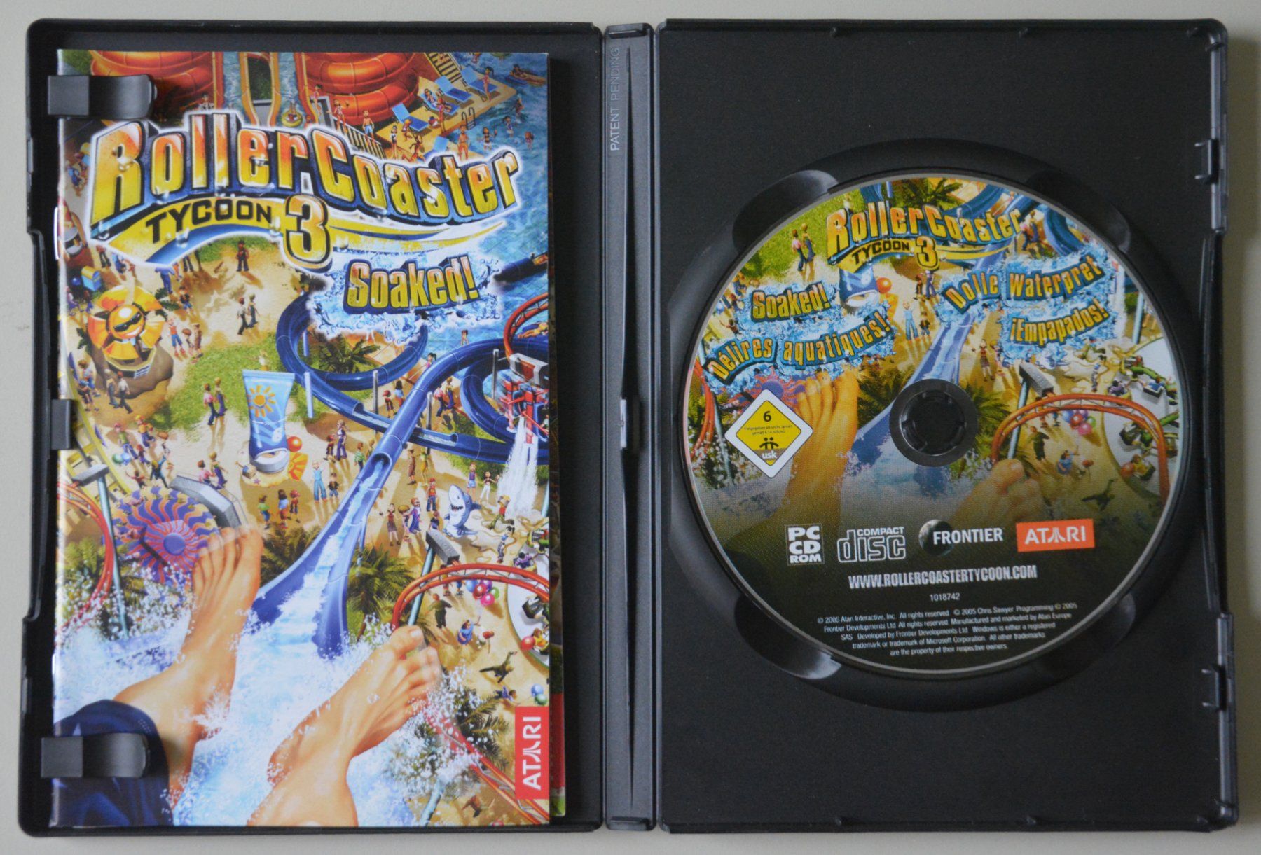 Giochi: PC game: Roller Coaster 3 - Soaked ! (expansion pack) – Usato da Niederhasli venduto da brummbaer08 2