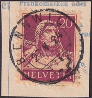 Vollstempel: BEINWIL (AG): 27.MAI.1924 auf Nr.154.