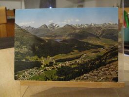 Pontresina St.Moritz Celerina Postkarte  1
