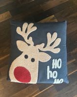 HO HO HO - Weihnachten Kissen