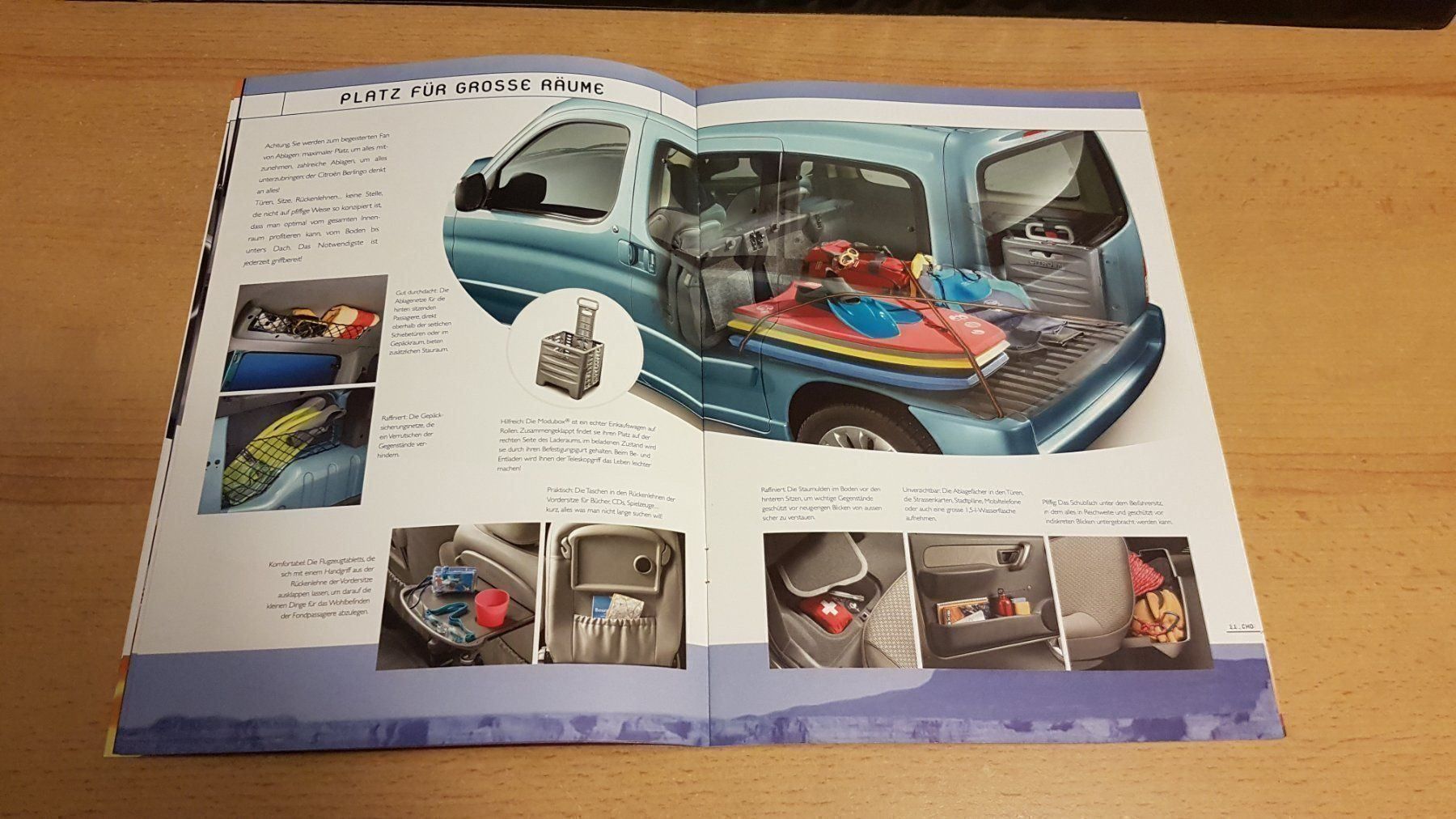 Citroën Documenti: Citroën Berlingo Prospekt/Katalog – Usato da Boswil venduto da MAF_952 3