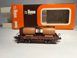 LIMA Weinfässer Wagen FS Braun, DC Achsen
