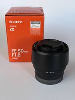 Objectif Sony FE 50mm f/1.8 (Monture Sony E, Plein Format)