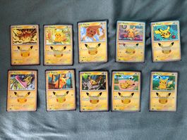 Cartes Pokémon 30th anniversary