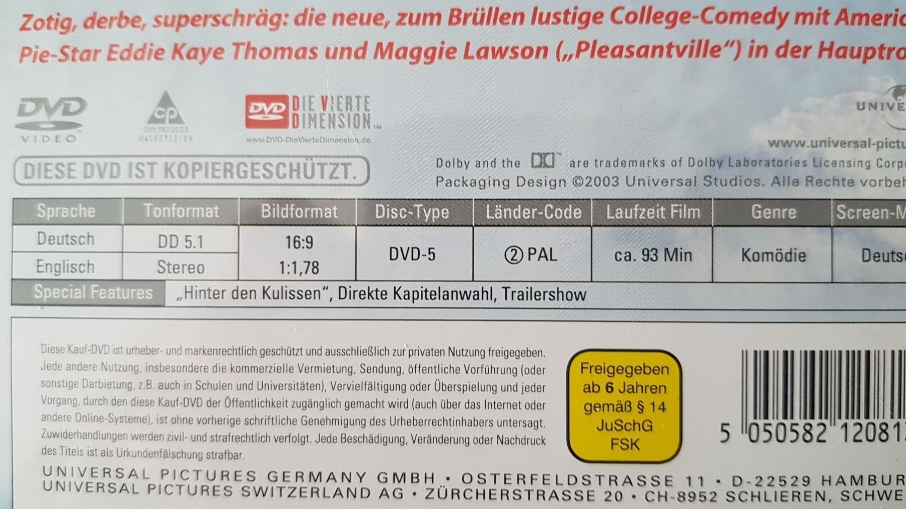 Tous les DVDs: DVD Snow Job – D'occasion à Oetwil am See par fineli2 1