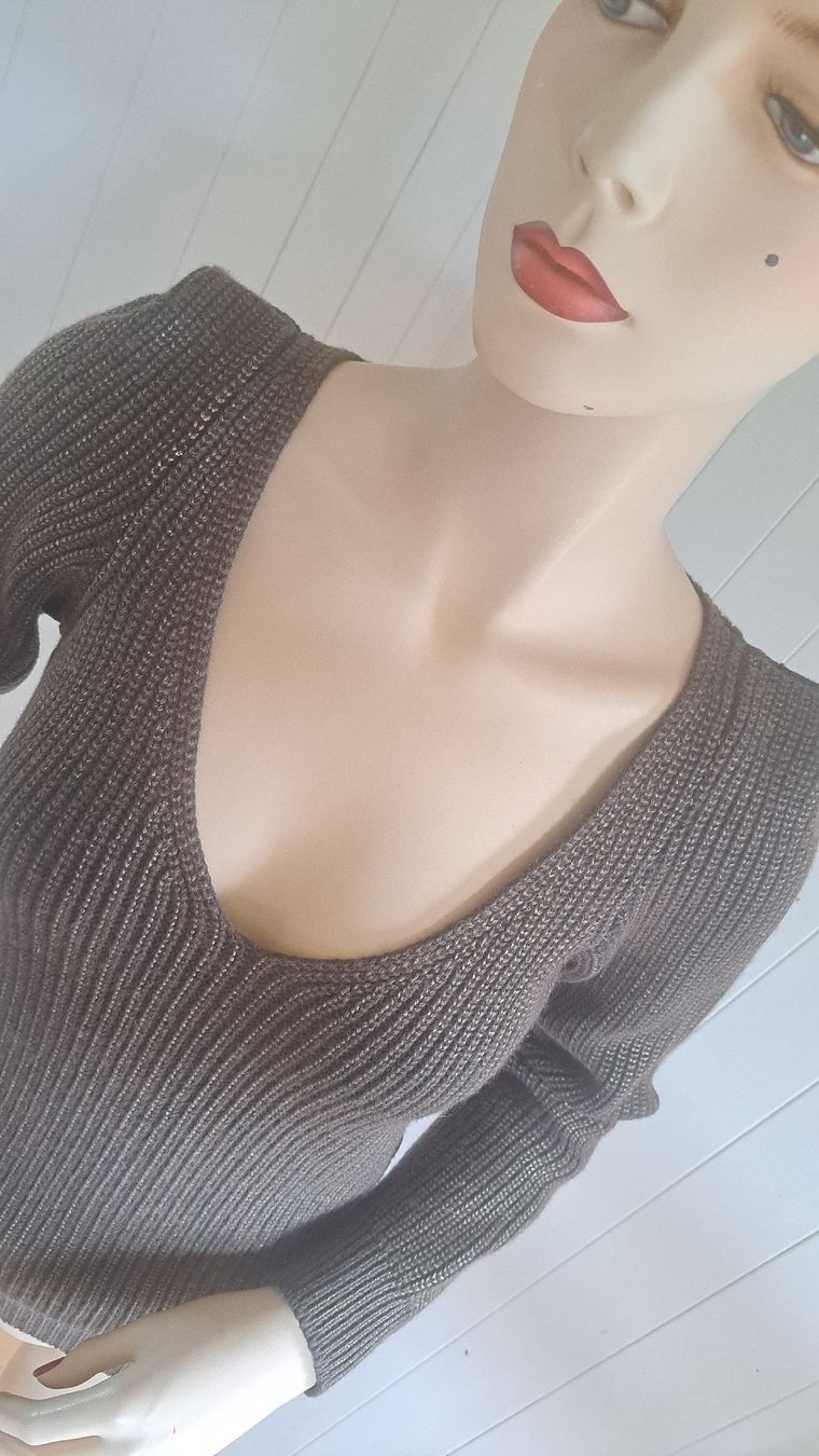 Kookai Maglioni & Felpe: KOOKAÏ Rippstrick Pullover y2k VtG Strickpullover Merino S 2 – Usato da Mollis venduto da Fauchi99 3