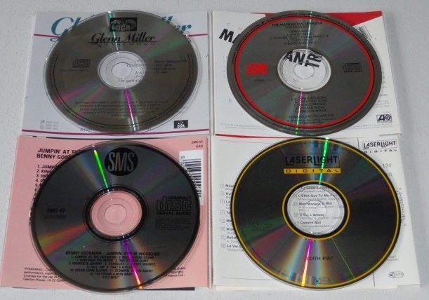 CDs: 4CD's - Manhattan Transfer, Edith Piaf, Glenn Miller,Goodman – Gebraucht aus Unterbäch von hiliq 6