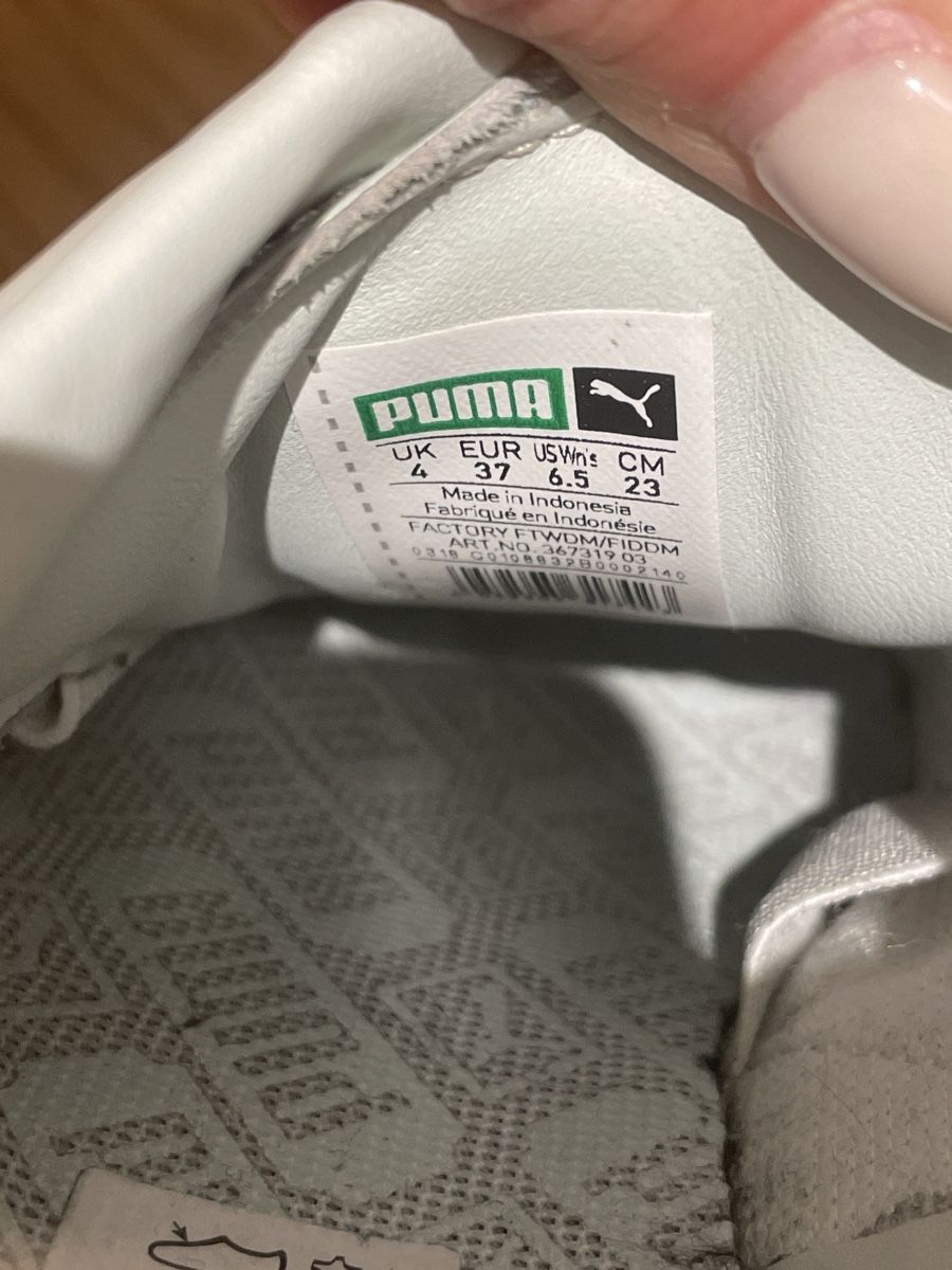 Puma Scarpe da donna: Hellblaue Pumaschuhe mit Masche, Gr. 37 – Nuovo (secondo la descrizione) da Arbon venduto da llaauraa 4