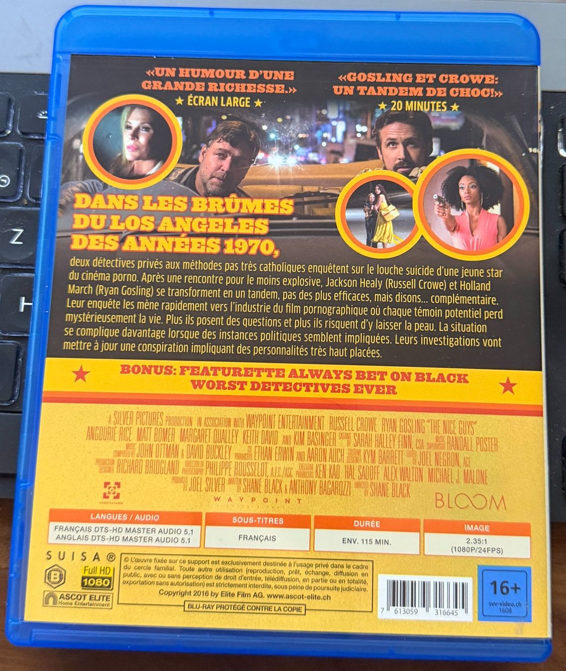 Tutti i DVDs: The Nice Guys (2016) - Blu-ray – Usato da Semsales venduto da __Florian__ 2