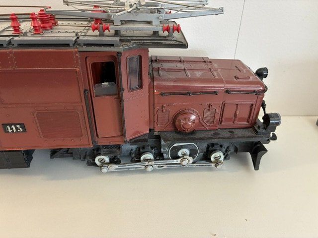 LGB Modellini di ferrovie: LGB RhB Ge6/6 Krokodil 413 mit Digitaldecoder – Usato da Obfelden venduto da Chfi70 3
