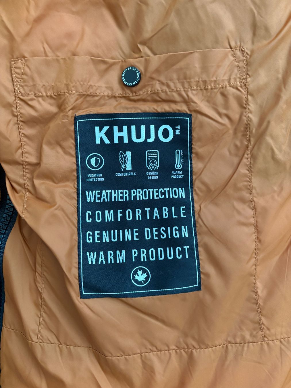 Khujo Giacche: Winterjacke - Khujo, cognac – Usato da Zürich venduto da KatjaD8046 5
