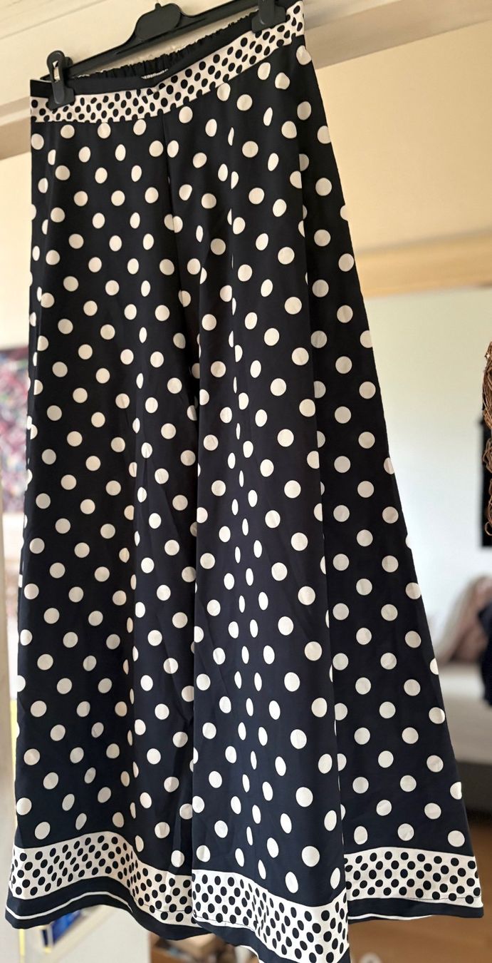 Pantaloni: PANTALONS EXTRA WIDE EN COTON! M – Nuovo e nell'imballaggio originale da Locarno venduto da NicoNion 2