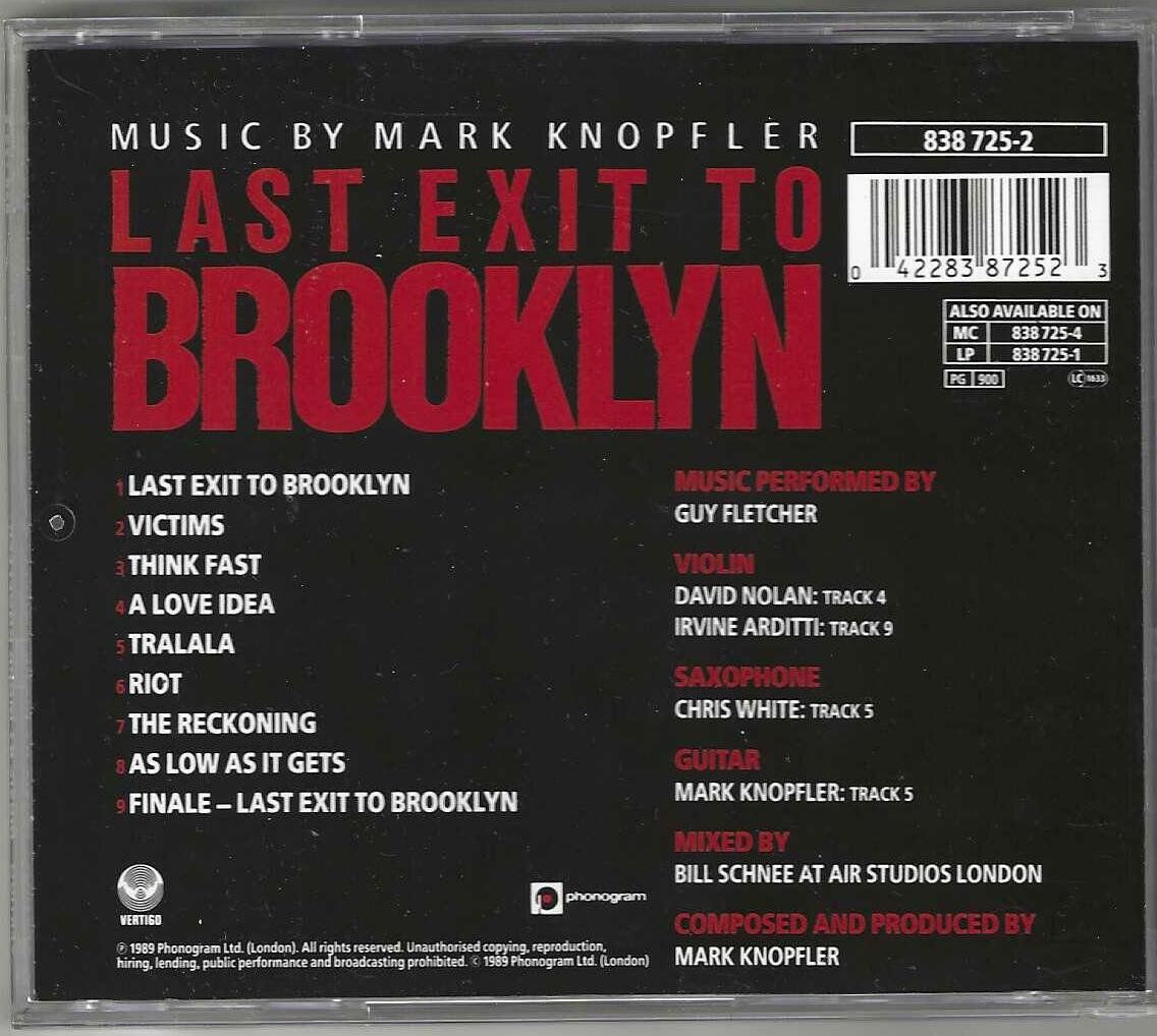 CDs: Mark Knopfler – Last Exit To Brooklyn – Gebraucht aus Genève von CDLPBookS 1
