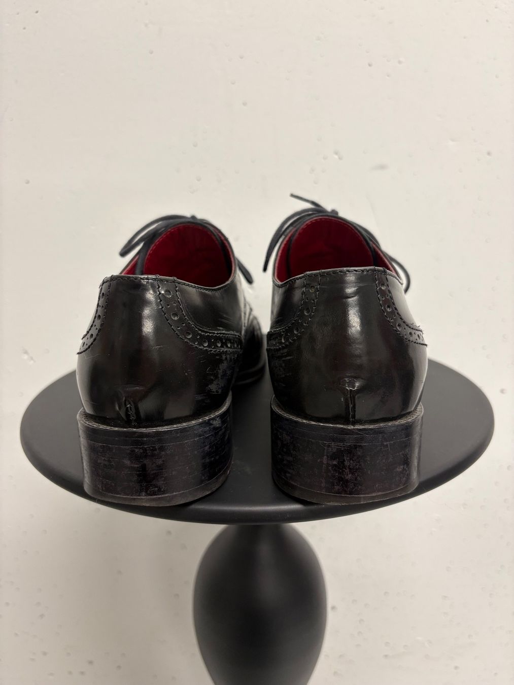 Navyboot Scarpe da donna: Navyboot Schnürschuhe Gr. 39 Leder schwarz grau Budapester – Usato da Regensdorf venduto da secondchancefashion 4