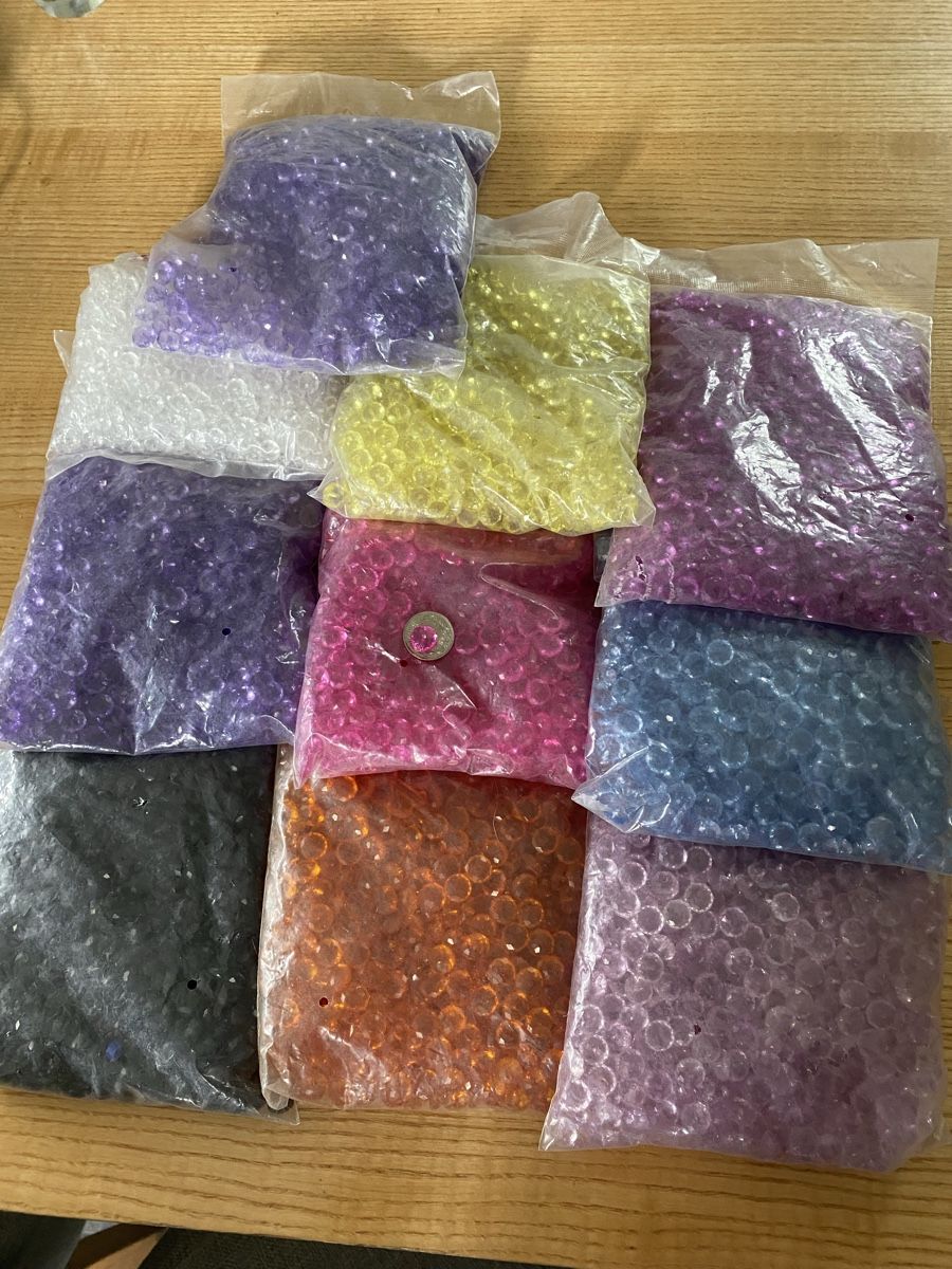 Kit bricolage: Acryl Perlen 10x ca 500g – Nuovo (secondo la descrizione) da Oberrindal venduto da Saxana33