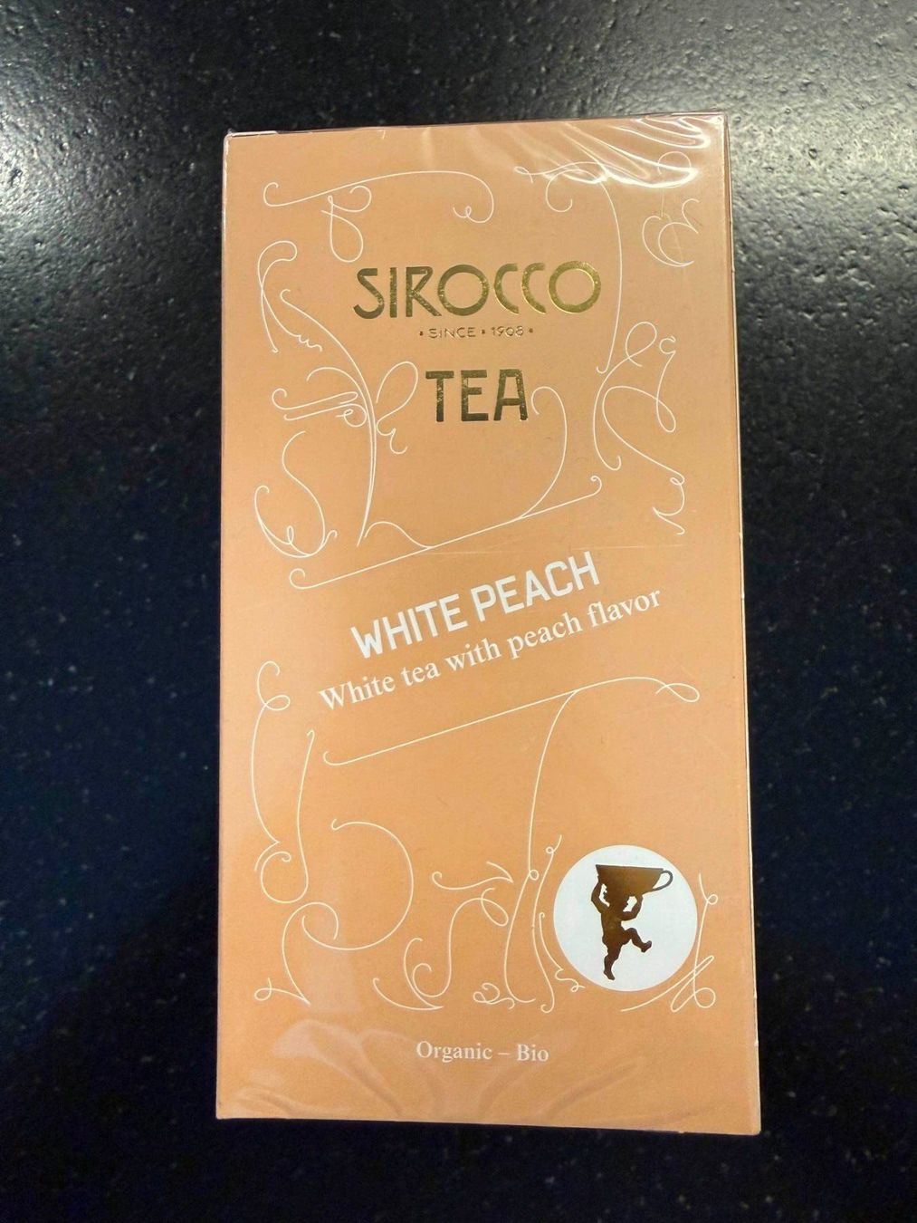 Cibi & Specialità: Sirocco Bio-Tee White Peach, 20 Beutel – Nuovo e nell'imballaggio originale da Zürich venduto da 51MON3