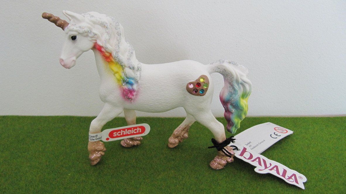 Schleich Jouets: Schleich Regenbogen Herz Einhorn – Neuf (Voir description) à Brunnen par Kiwiland1