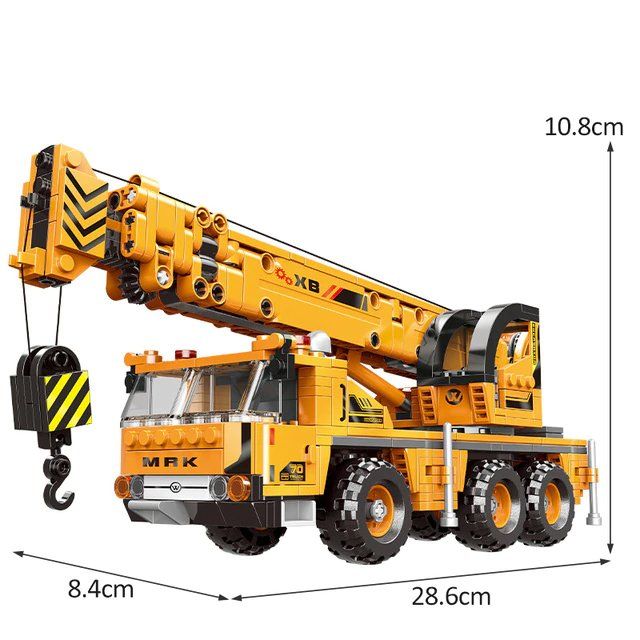 Baukästen: Kran-LKW Technik Bausteinset | + 2 Minifiguren – Neu und originalverpackt aus Oensingen von CSCollectors