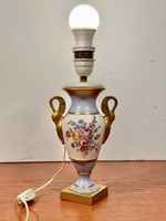 TABLE LAMP, hand painted  porcelain