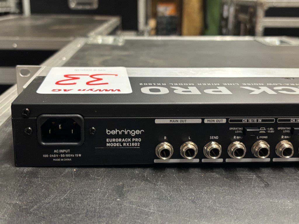 Tutti gli attrezzi: Behringer Multi-Purpose (Lot 33) 2504 Biel – Usato da Bäriswil venduto da WWYN-AUKTIONEN 4