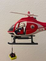 Playmobil Rettungshelikopter mit Trage und Pilot