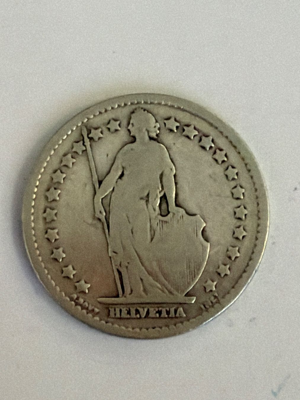 Alle Münzen: 1.- silber 1905 (32) – Gebraucht aus Bonstetten von juliestore 1