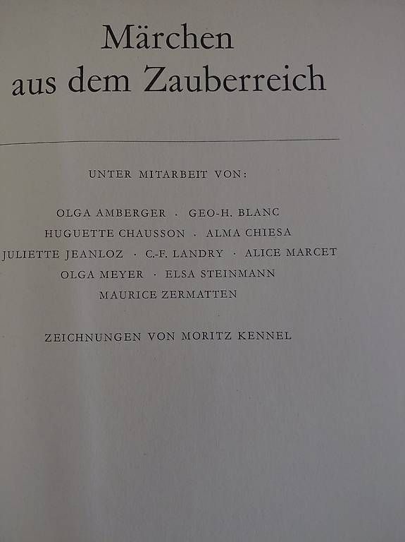 Bücher: Märchen aus dem Zauberreich. – Gebraucht aus Zollikerberg von Inhal 1