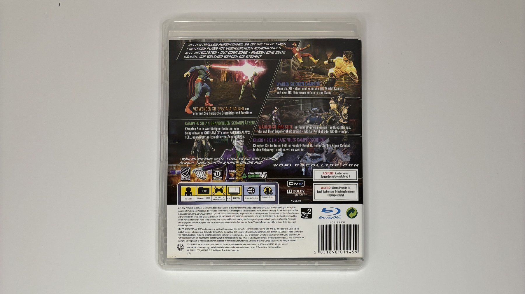 Giochi: PS3 - Mortal Kombat vs. DC Universe – Usato da Allschwil venduto da Bullach 2