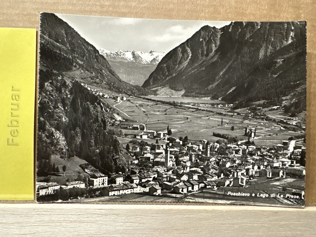 Cartoline postali: AK von Poschiavo e Lago di Le Prese – Usato da Rümlang venduto da Kartenpost1
