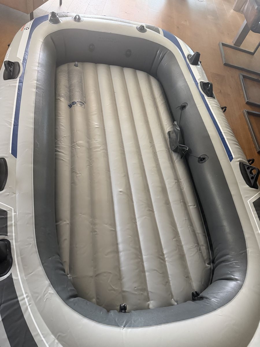 Boote: Schlauchboot 4 Per. Intex Excursion 4 – Gebraucht aus Niederrohrdorf von pis87 2