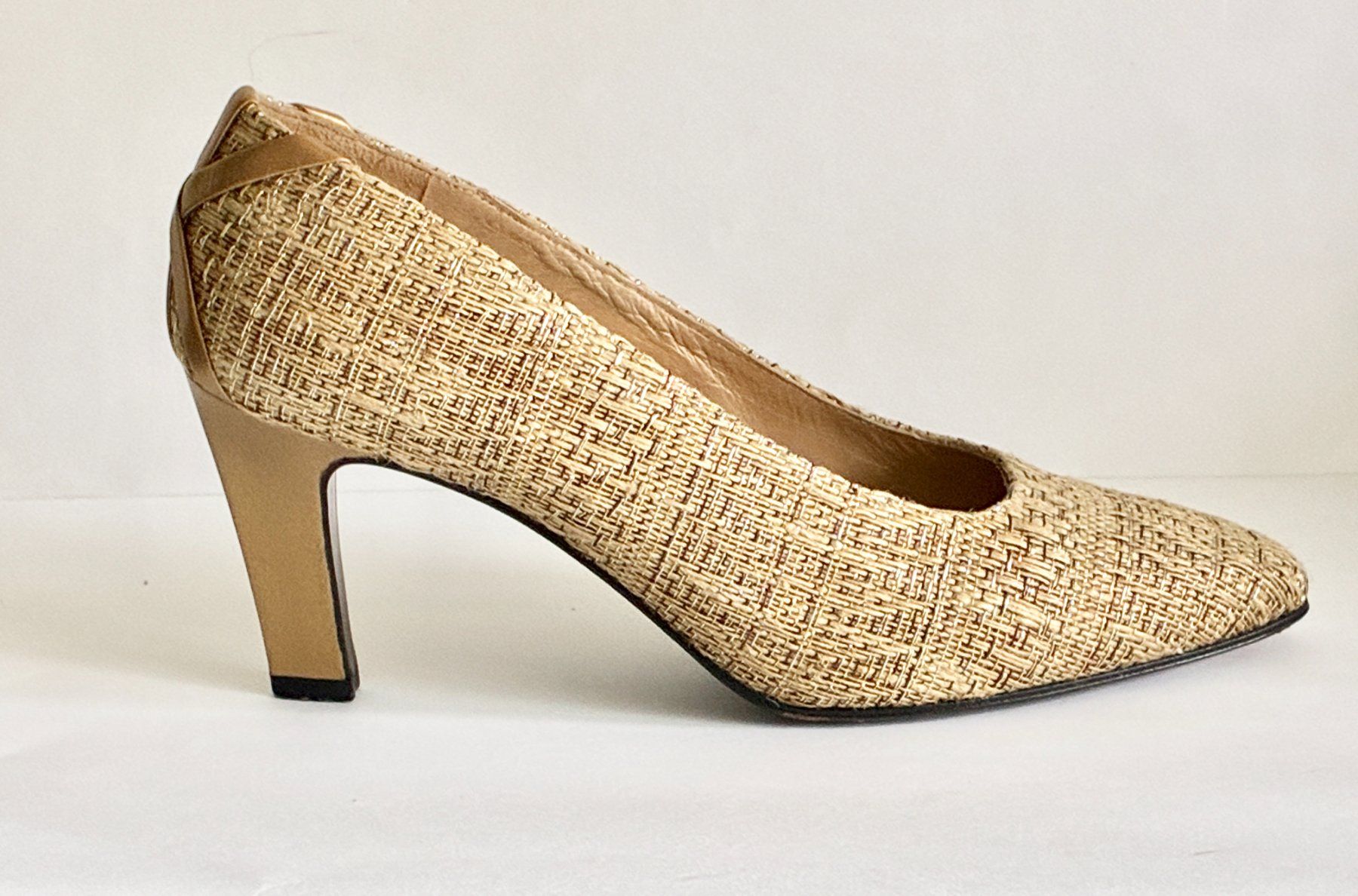 Stuart Weitzman Scarpe da donna: Vintage Pumps von STUART WEITZMAN Textil/Leder – Usato da Kloten venduto da Nephty 6