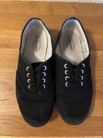 Schuhe Grösse 39 schwarz Canvas Damen