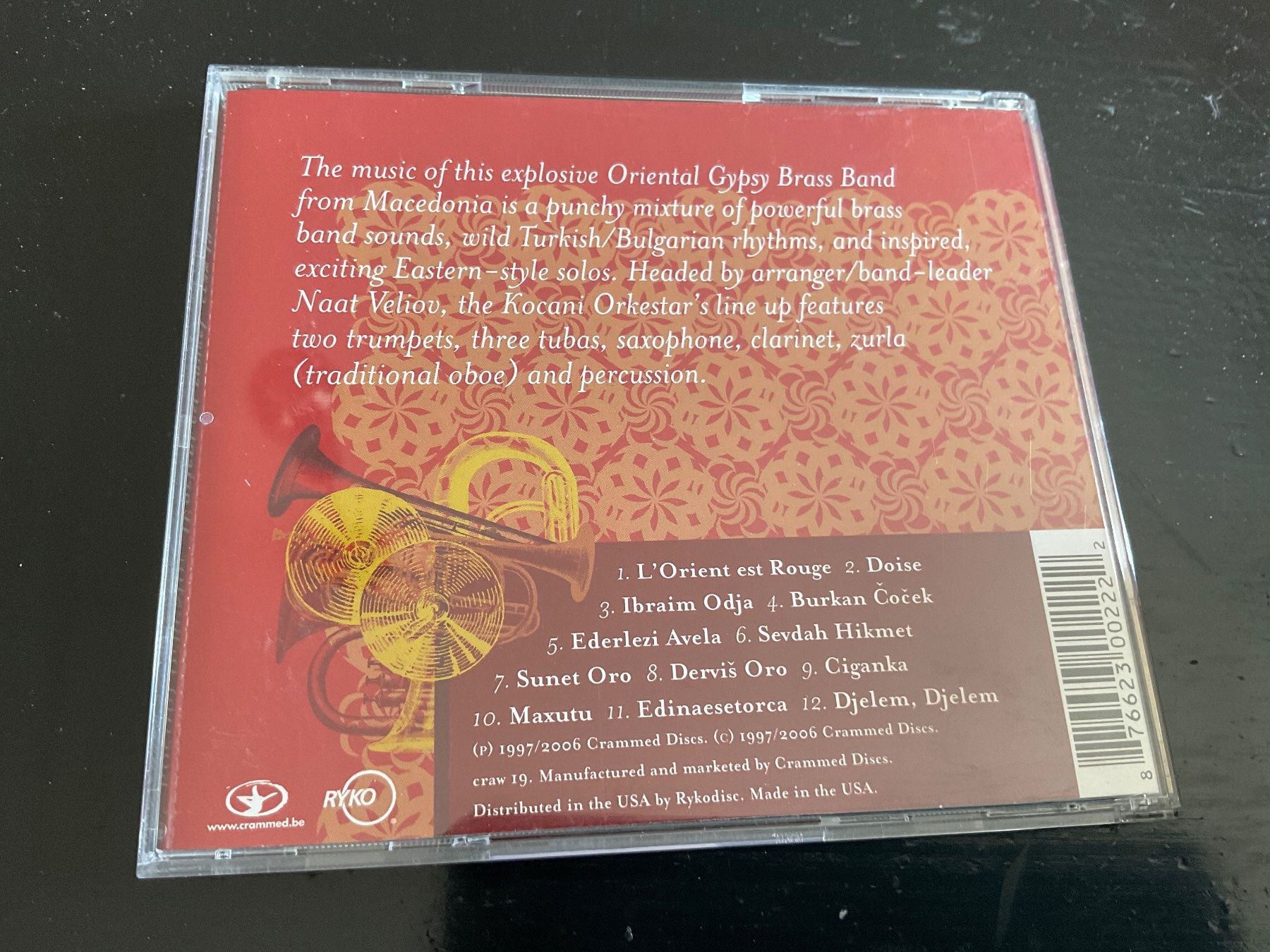 CD: Kocani Orkestar L’Orient est rouge CD – Usato da Delémont venduto da vinylfreak01 1