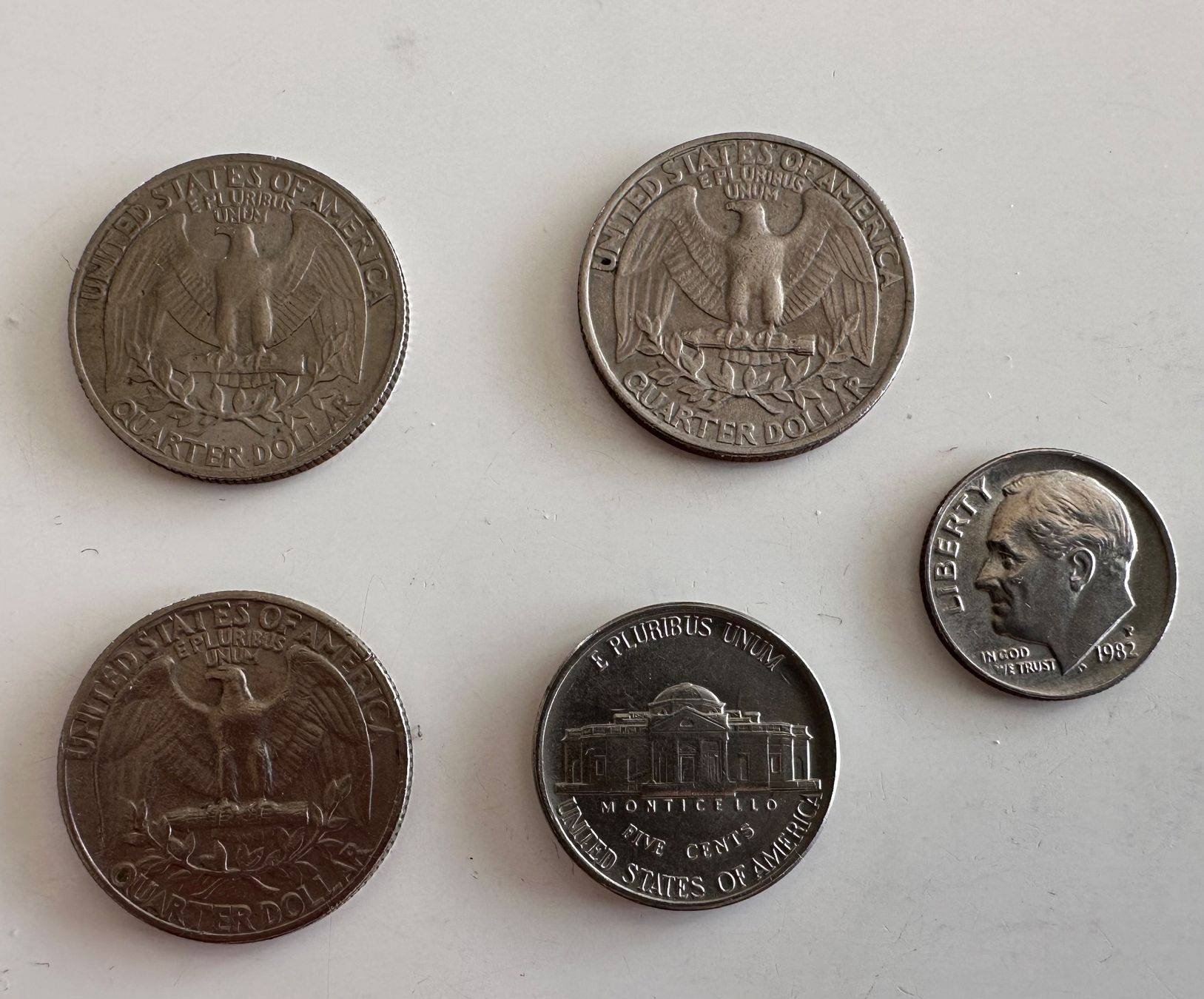 Tutti le monete: Lot de pièces Américaines Dollar – Usato da Le Landeron venduto da Gianns46 1