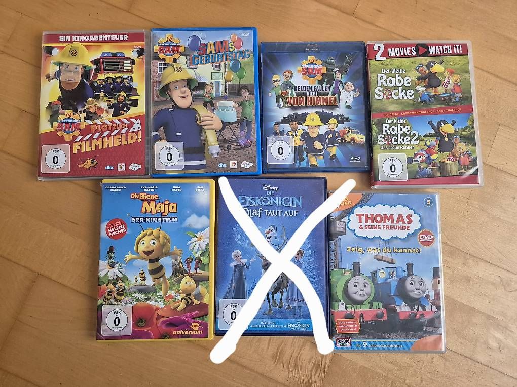 Tous les DVDs: Diverse Kinder-DVD's – D'occasion à Hefenhofen par awbeat 1