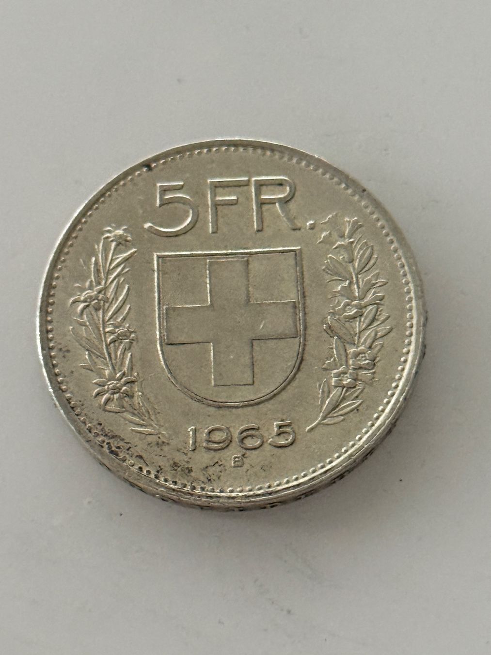 Toutes les monnaies: 5 Franken 1965  Silber – D'occasion à Wallisellen par SWISS_SILVER1 1
