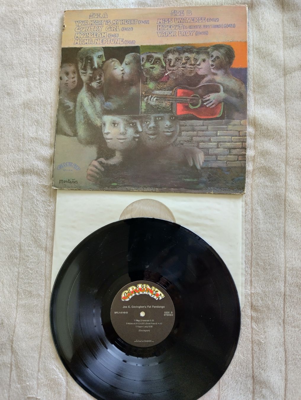Schallplatten: Vinyle Joe E. Covington's Fat Fandango - Edition rare! – Gebraucht aus Reconvilier von mpa_7b2k 1