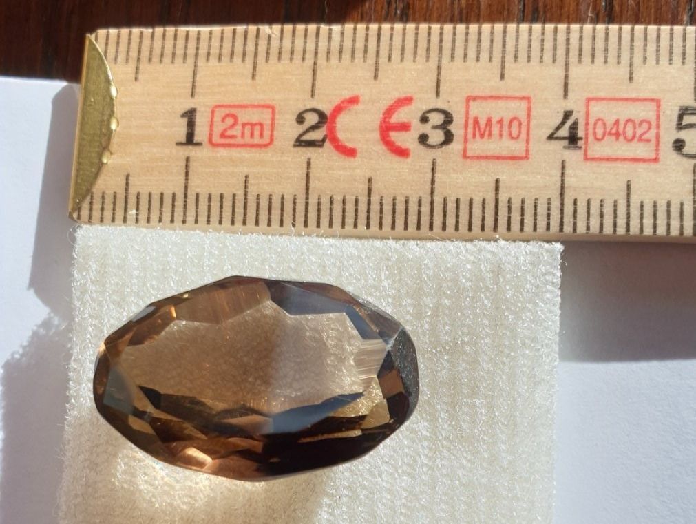 Mineralien & Heilsteine: Quartz fumé taillé - 27,0 ct – Neu (gemäss Beschreibung) aus St-Cergue von cal_wsm9 1