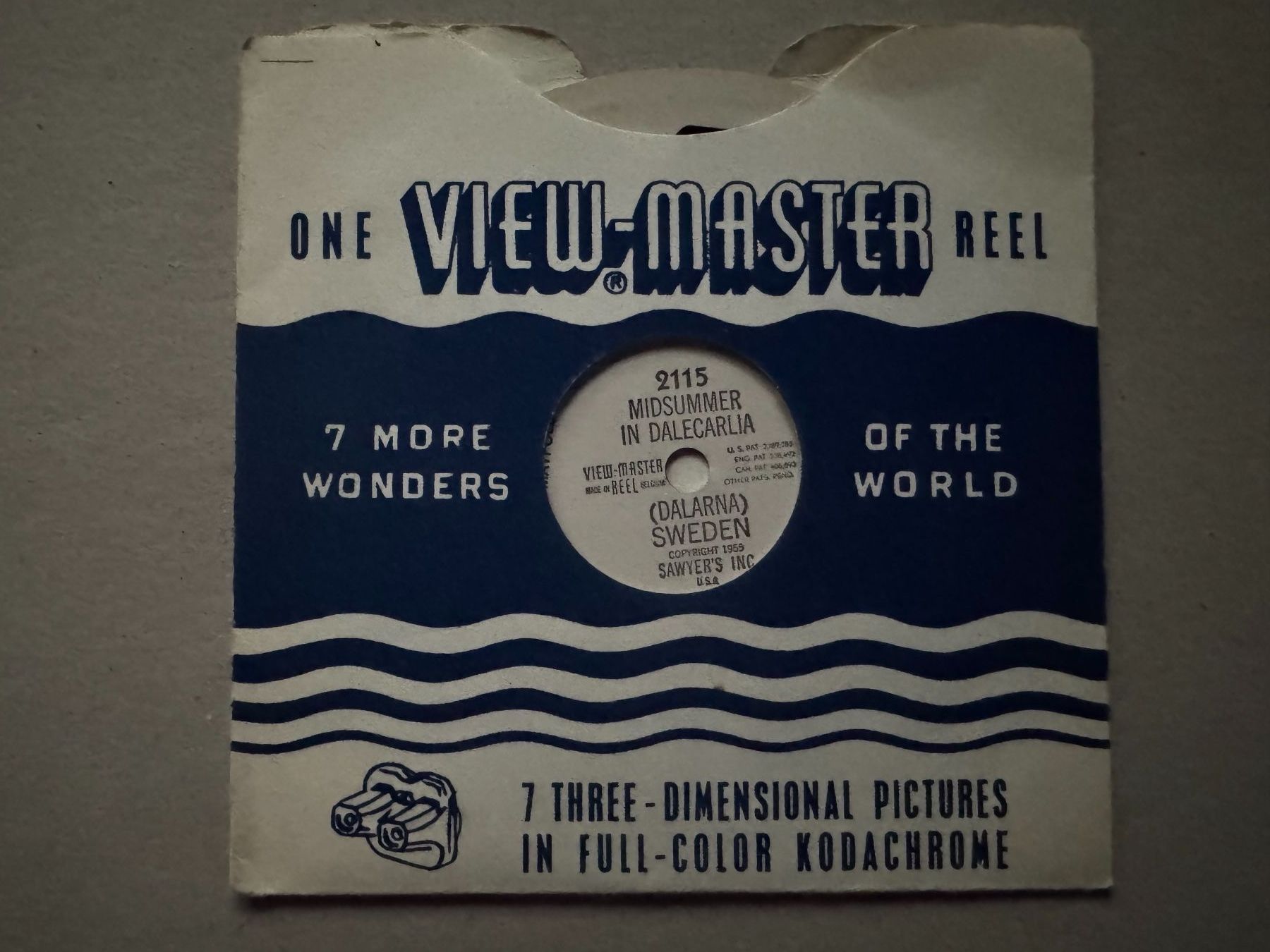 View-master Giocattoli: View-Master 3D: Nr. 2115 MIDSUMMER IN DALECARLIA SWEDEN – Usato da Tegerfelden venduto da siebenmacky