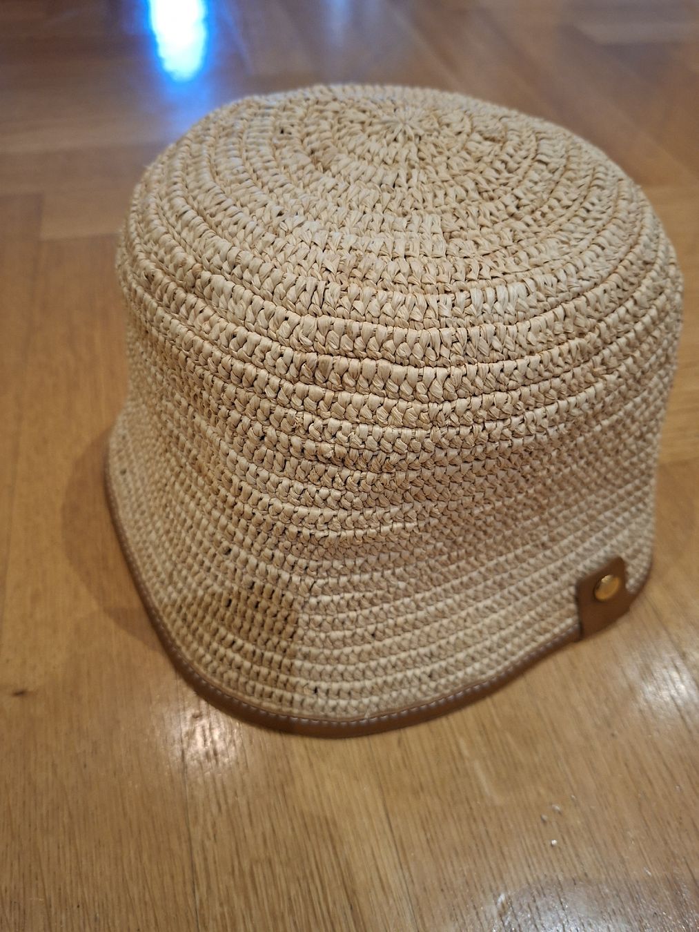 Jacquemus Copricapi, berretti & cappellini: Jacquemus Bucket Hat  Straw Beige Size 58 – Usato da Zürich venduto da Lolaad 1