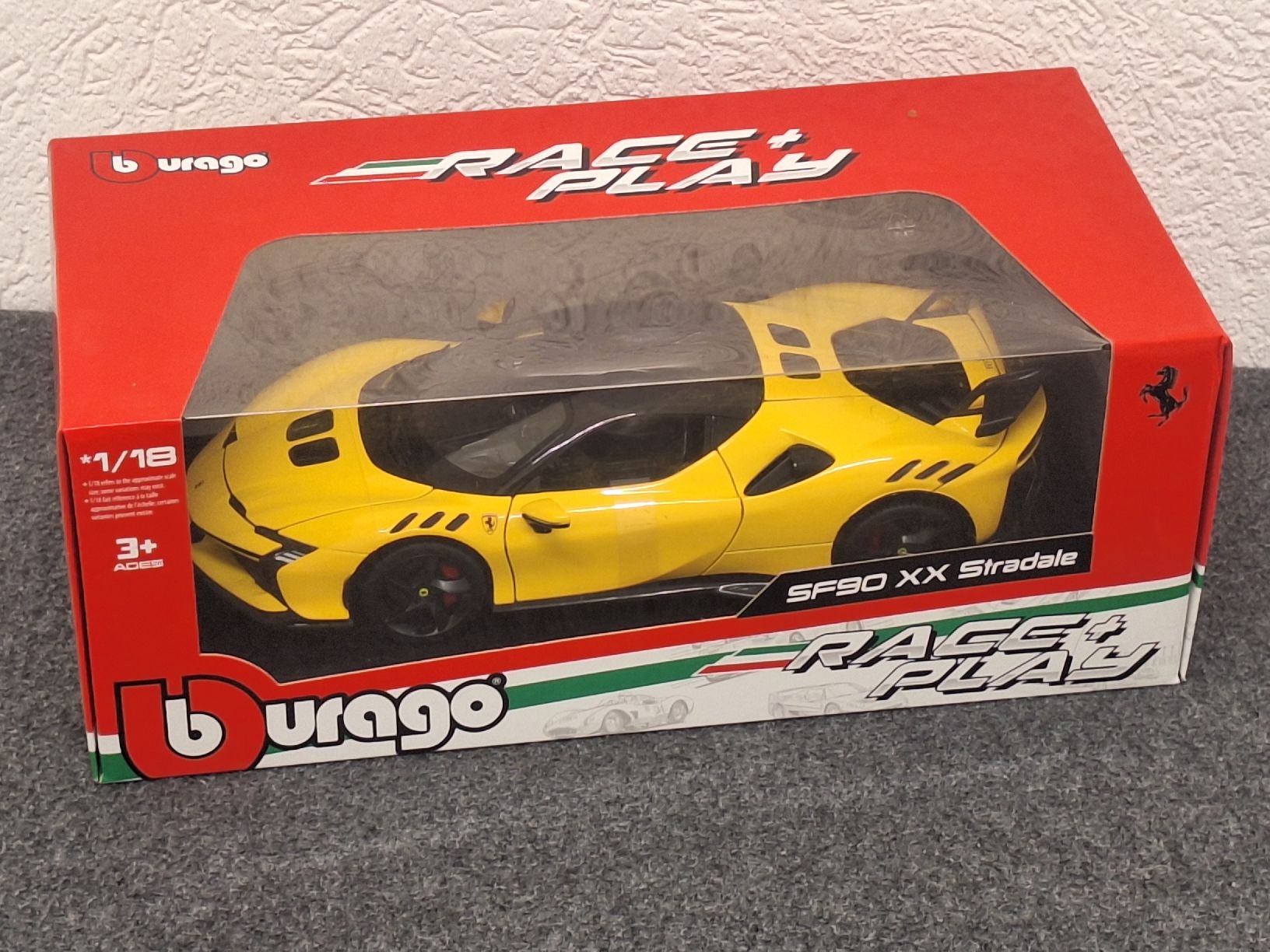 Bburago Modellautos: Bburago SF90 XX Stradale 1/18  – Neu (gemäss Beschreibung) aus Grüt (Gossau ZH) von wisdomio7