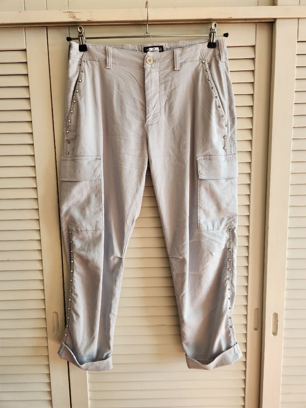 Hosen: Mason's pantalon cargo gris bleu. Taille 40 IT – Neu (gemäss Beschreibung) aus Lausanne von man_rw9q