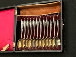 Set Löffel Silber 800