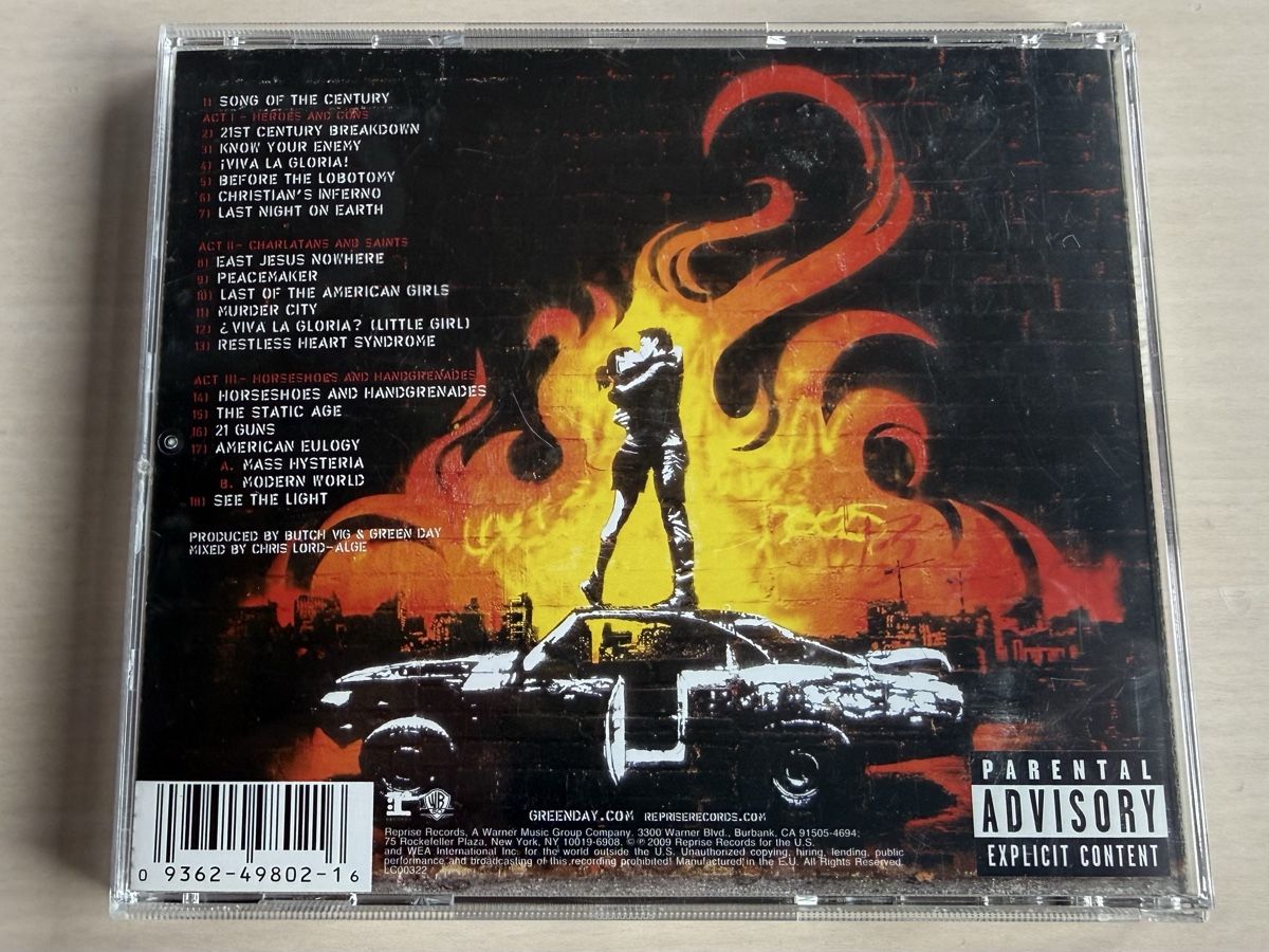 CD: Green Day 21st Century Breakdown CD  – Usato da Oberried Brienz venduto da Chyara 1