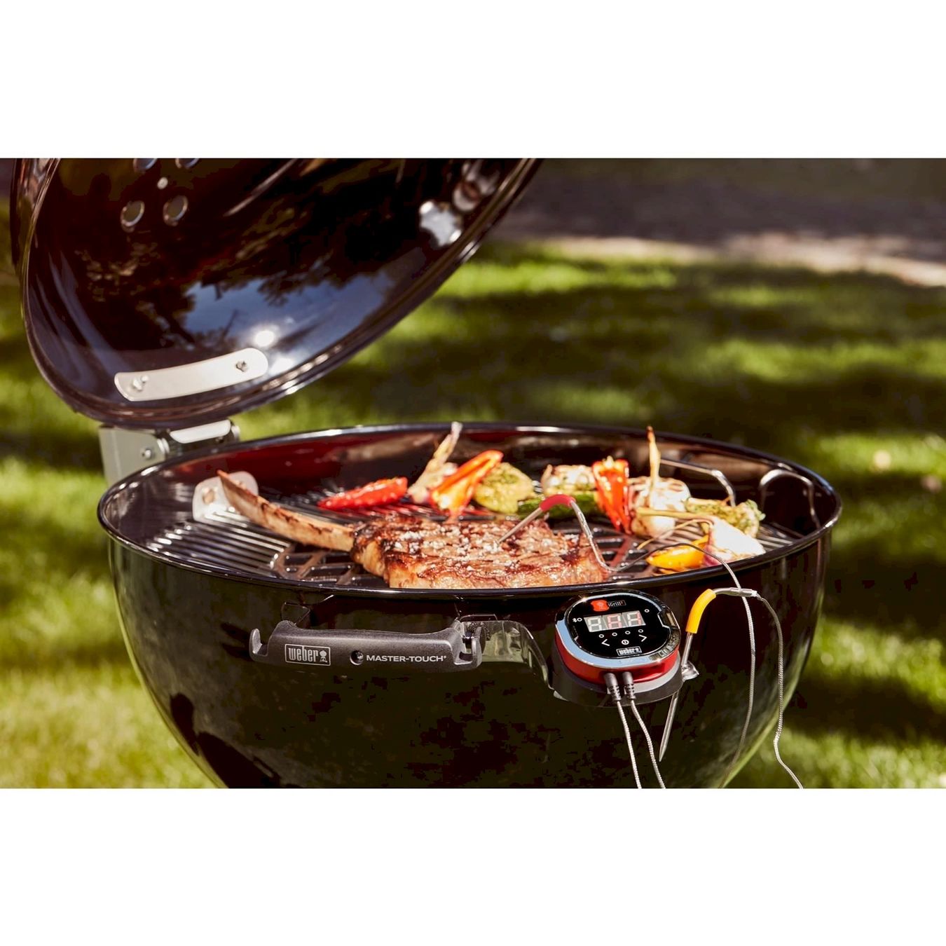 Griglie: Weber Holzkohlegrill Master Touch GBS – Nuovo e nell'imballaggio originale da Bottighofen venduto da zaap 4
