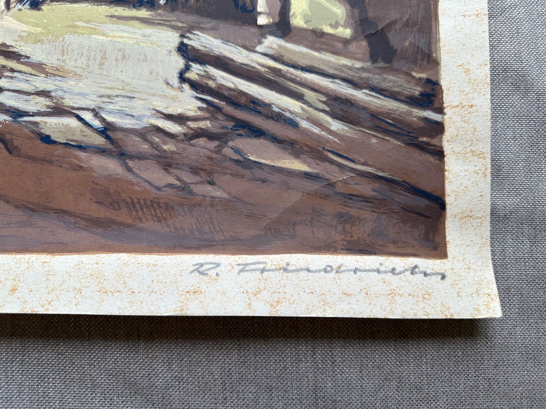 Grafica & Litografie: 2 Lithographien handsigniert, nummeriert – Usato da Wallisellen venduto da Flieder009 2