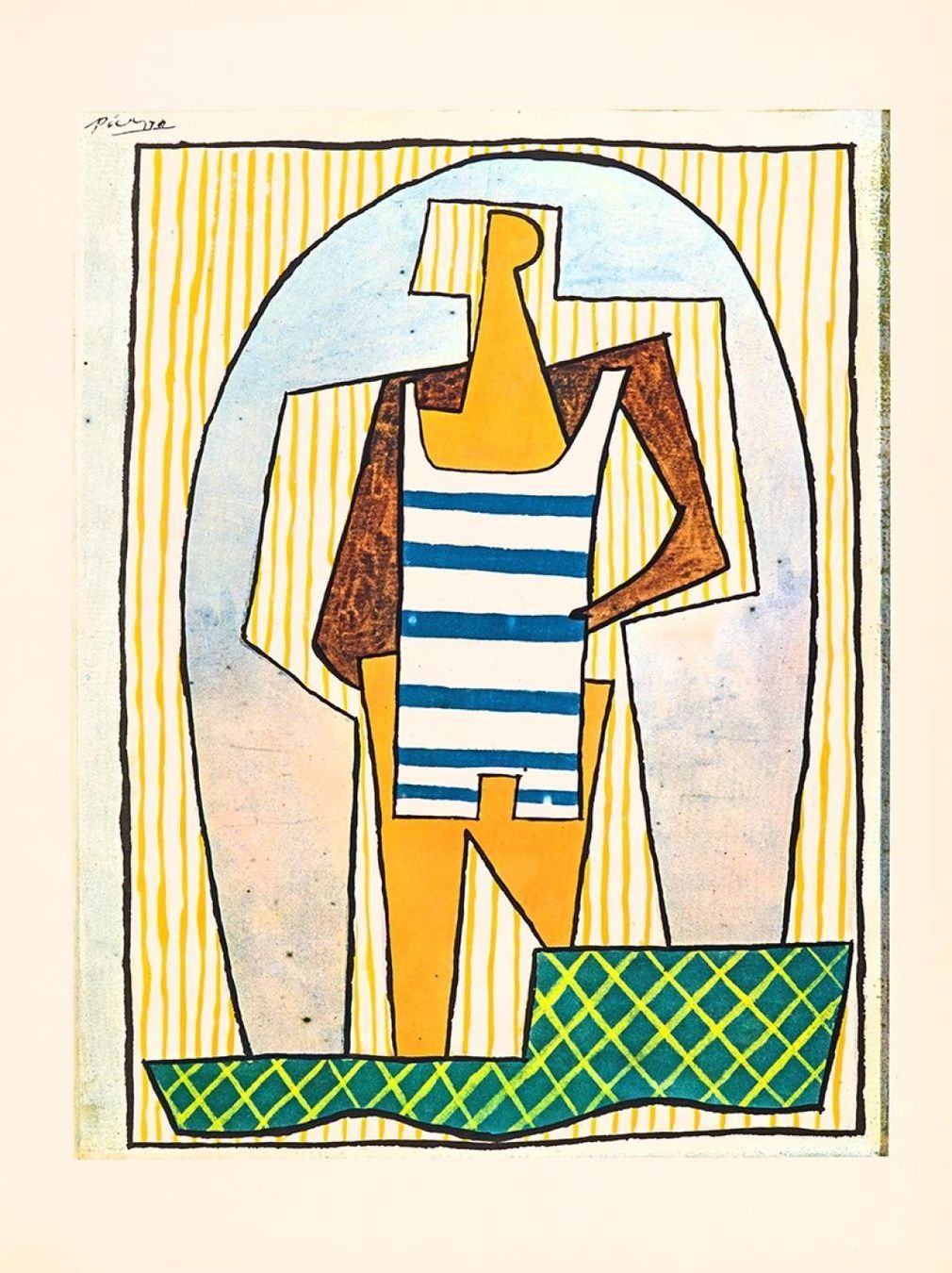 Grafica & Litografie: Pablo Picasso - der Badende 1961 – Usato da Lugano venduto da Historianlugano 1