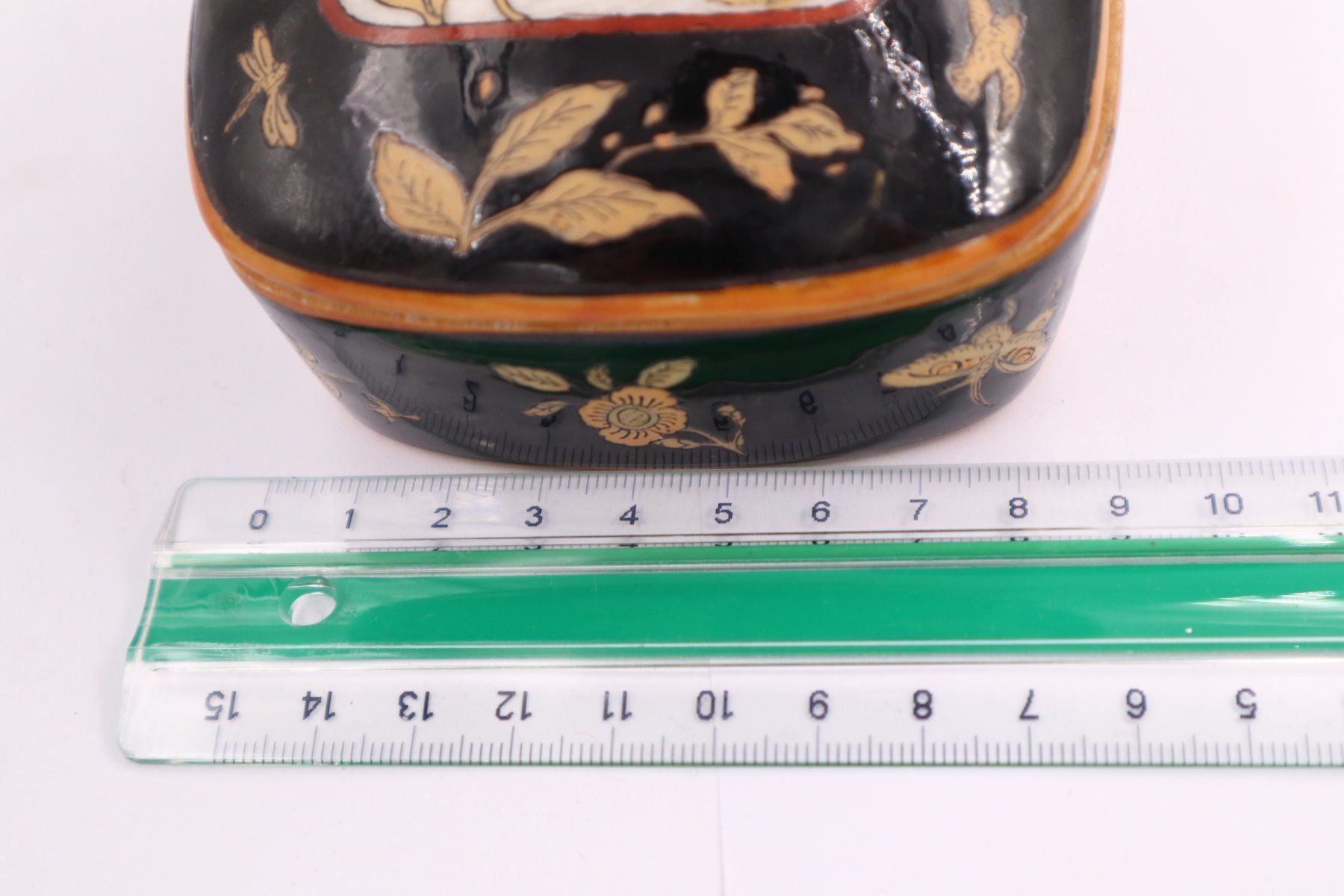 Dosen: Antike Asiatische Keramik Dose mit Tiger – Gebraucht aus Baden von swiss-alps 6