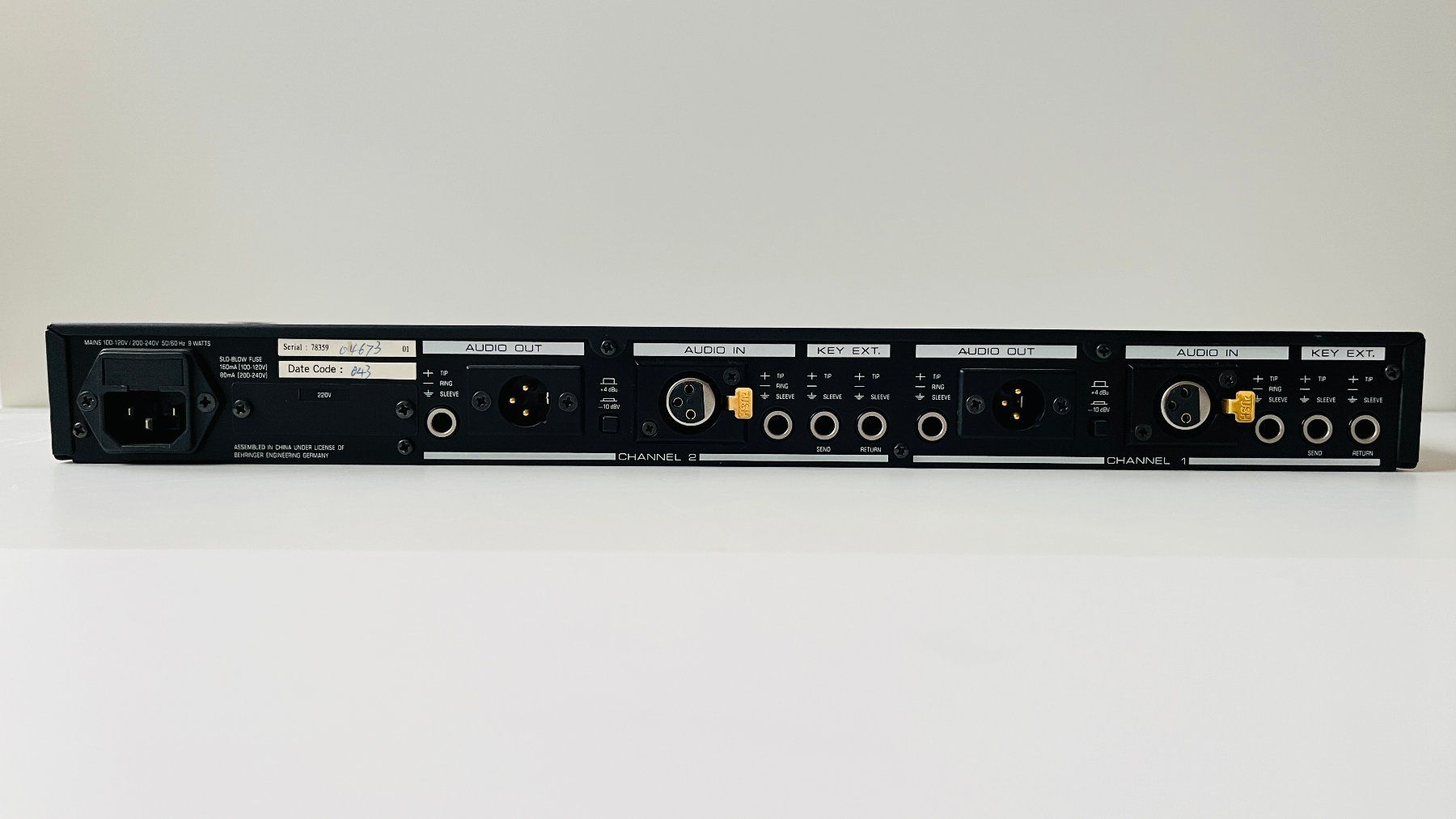 Behringer Console di mixaggio: Behringer Composer MDX 2000 / Aus erster Hand – Usato da Wauwil venduto da swissGadgets 5